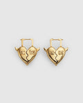 Heartbreaker Earrings Golden