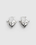 Heartbreaker Earrings Silver