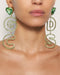 Roundy Earring Green