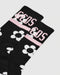 Flowers Logo Socks Black