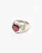 The Lovers Ring Silver Red