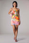 Fruity Balconette Dress Multicoloured