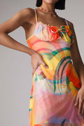 Fruity Balconette Dress Multicoloured