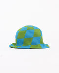 Neon Green-Blue Groovy Bucket Hat